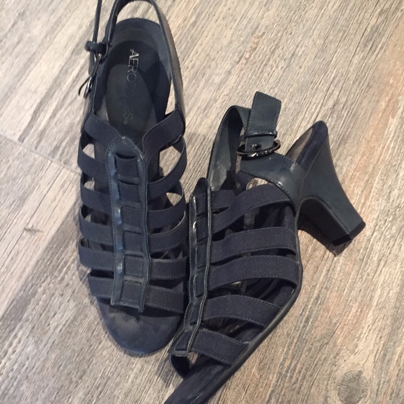 aerosoles navy sandals